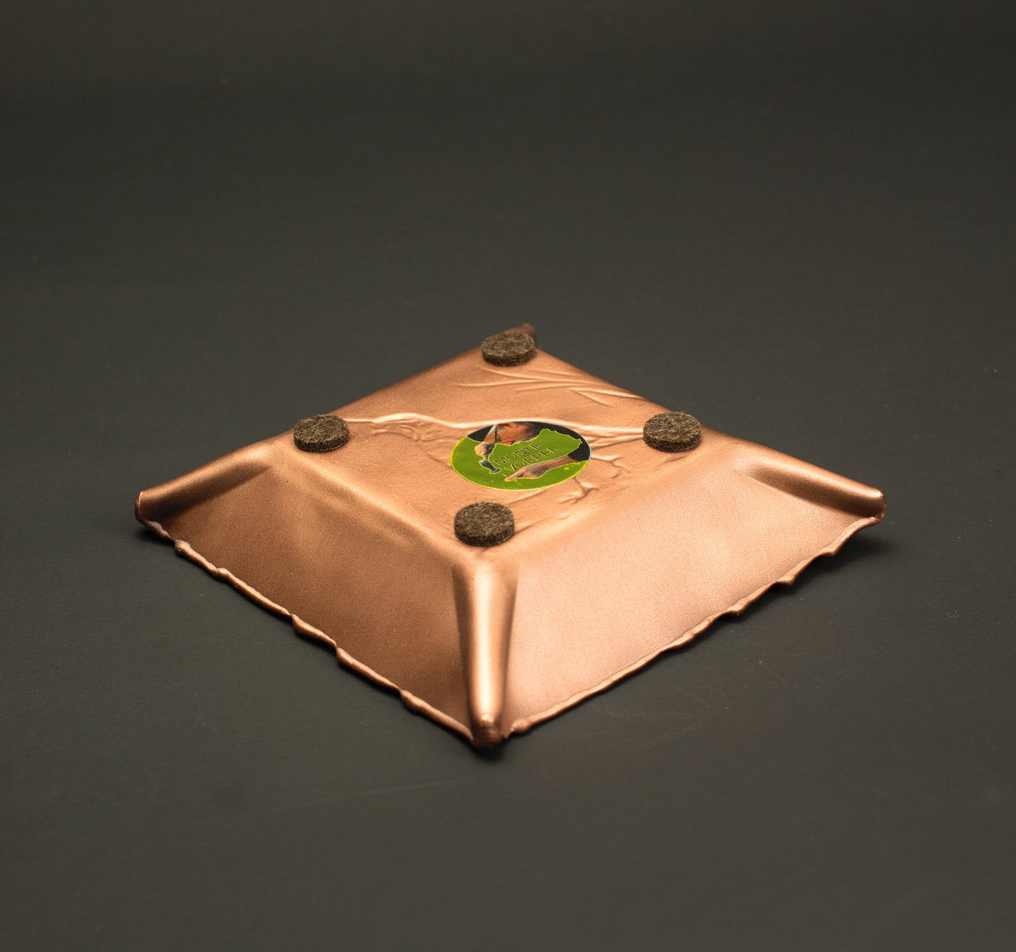 Handmade Dragonfly Tray, 4" x 4", DFR44