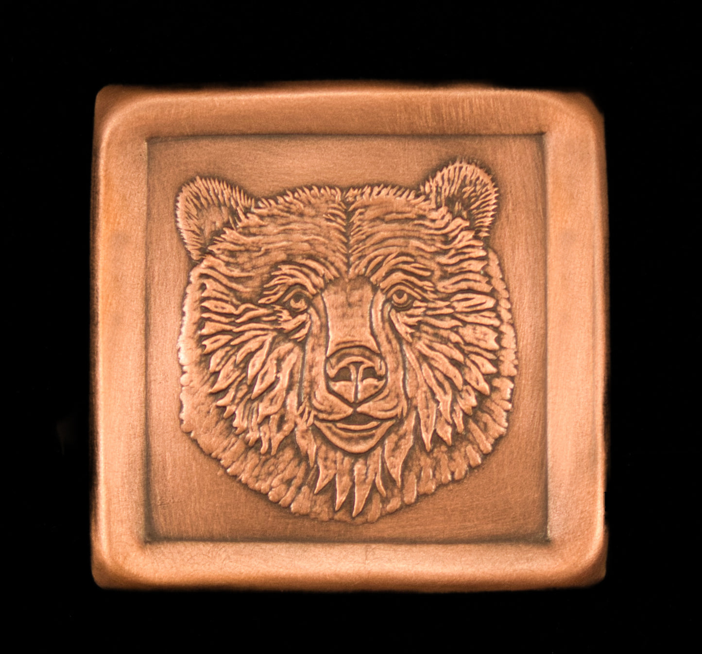 Bear Tile, 3"x3"x 1/4" BRT33