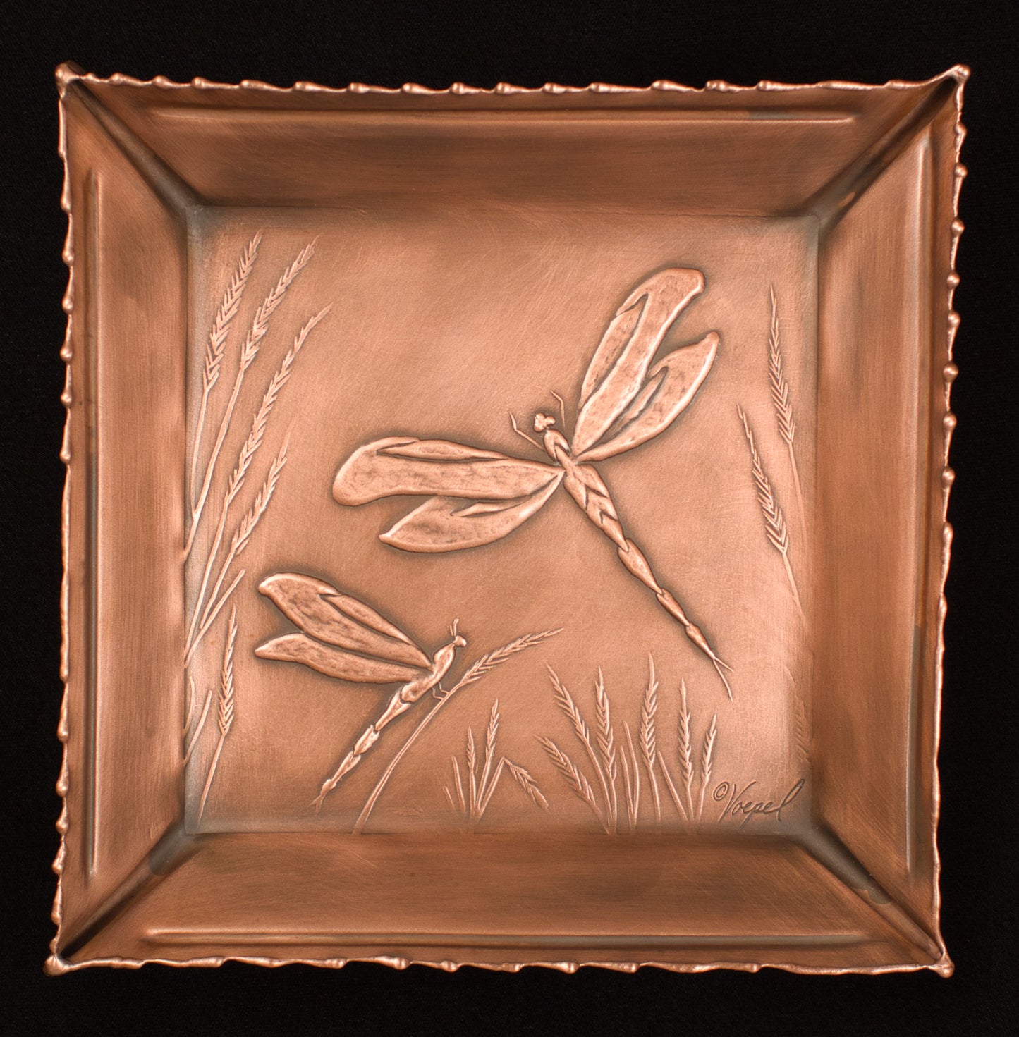 Dragonfly Valet Tray, 7" x 7", DFR77