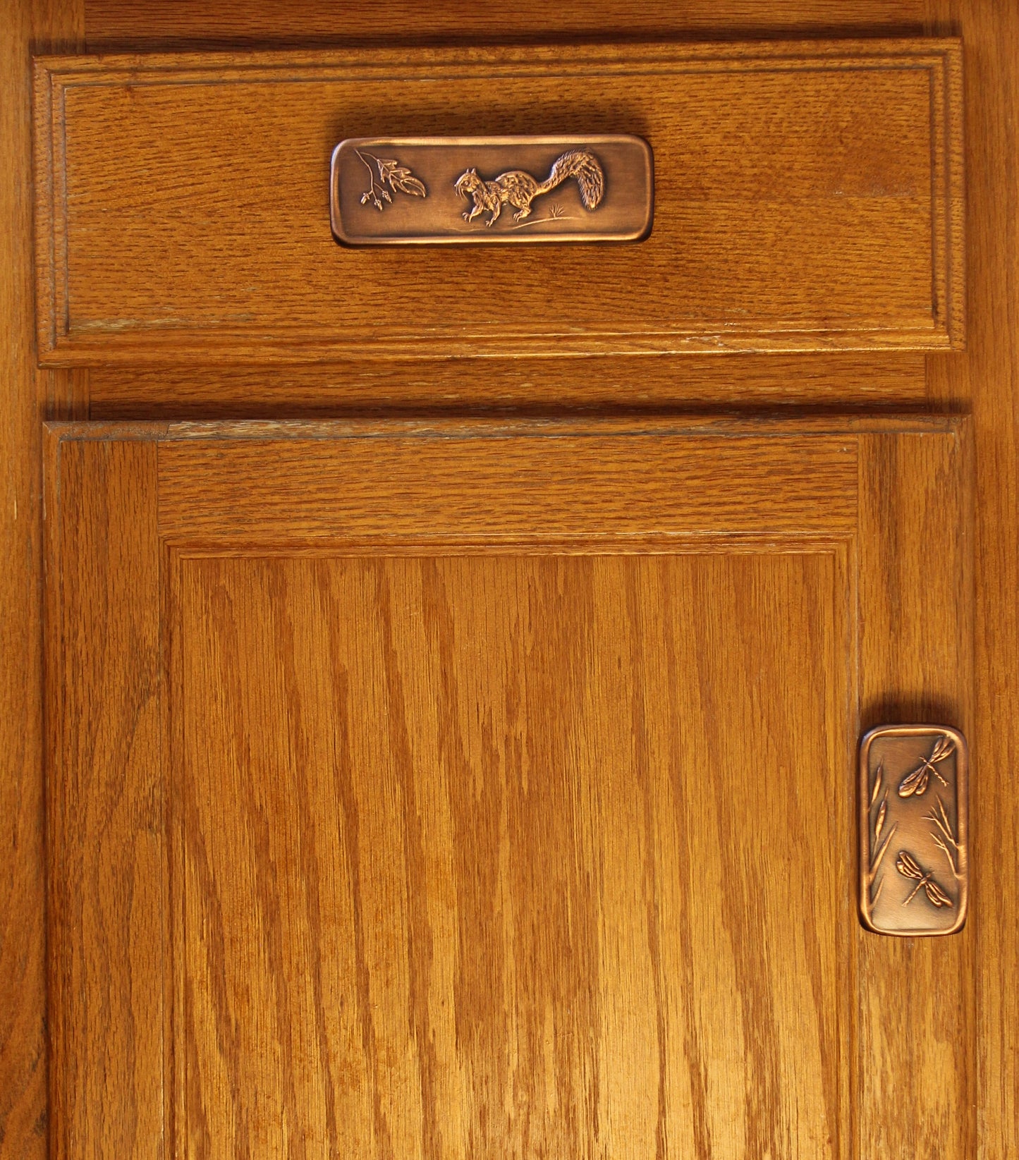 Galloping Horses Drawer Pull, 4.5" x 1.5"