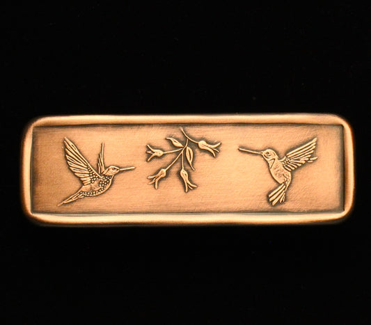 Hummingbird Drawer Pull, 1.5" x 4.5".