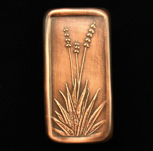 Century Plant Cabinet Pull, 1.5"x 3"