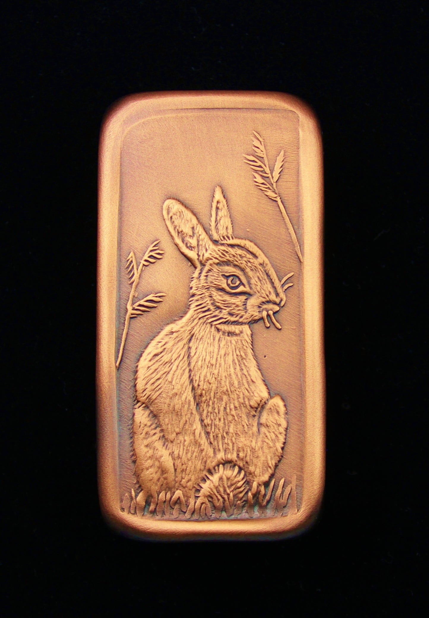 Rabbit Cabinet Pull, Facing Right, 1.5"x 3"