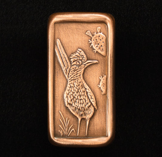 Roadrunner Cabinet Pull, 1.5" x 3"
