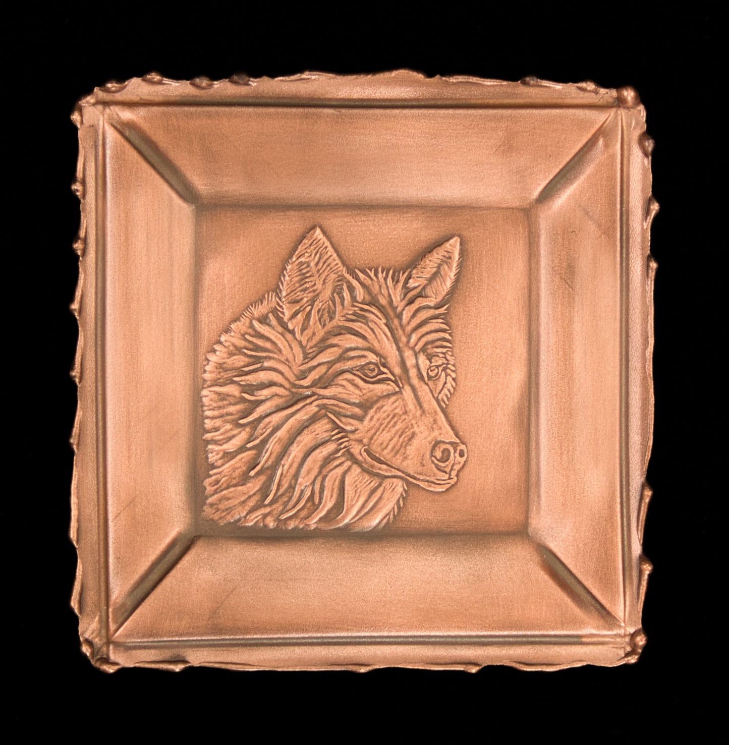 Wolf Tray, 4"x4"