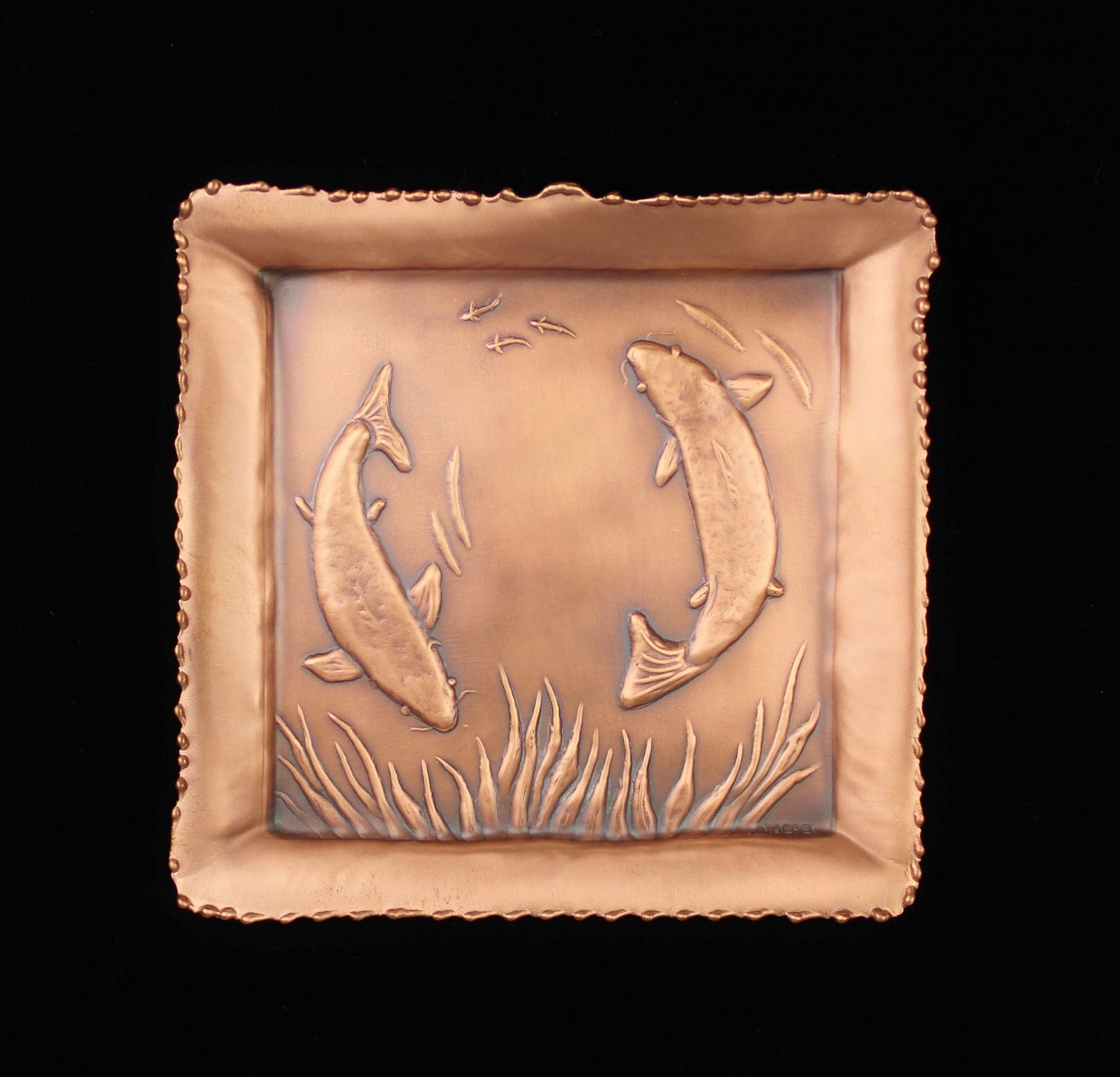 Koi Tray, 7" x 7", KOR77