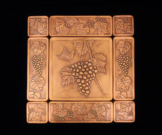 Vineyard Mural, 15" x 15"x 1/4", VYM1515