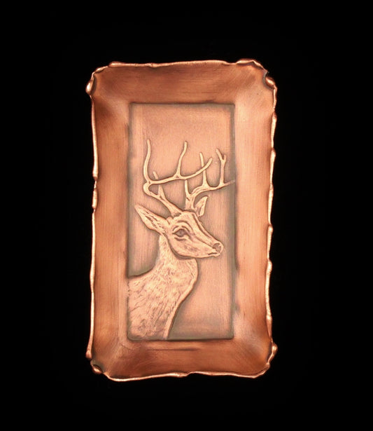 Deer Mini Tray, 2" x 3.5", DEMR23