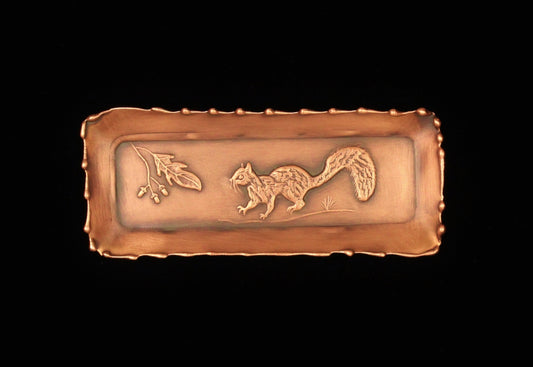 Squirrel Mini Tray, 2" x 5", SQMR25