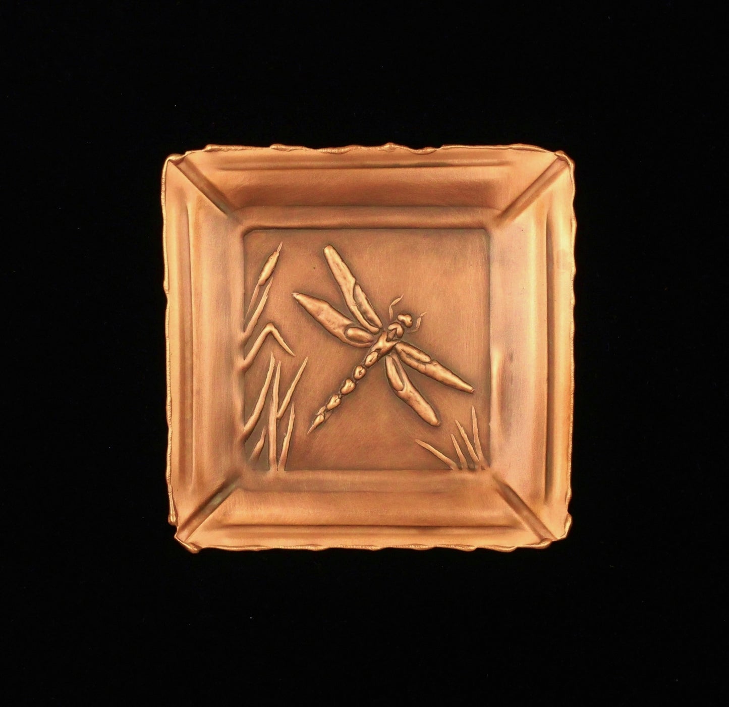 Dragonfly Tray, 4" x 4", DFR44