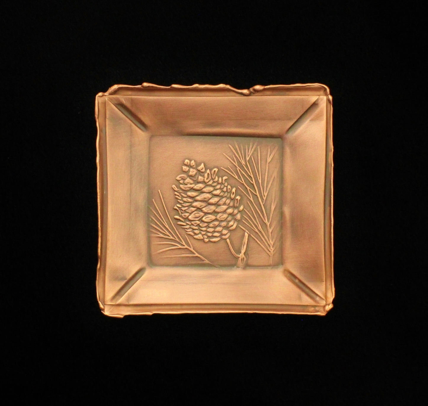 Pinecone Tray, 4" x 4", PCR44