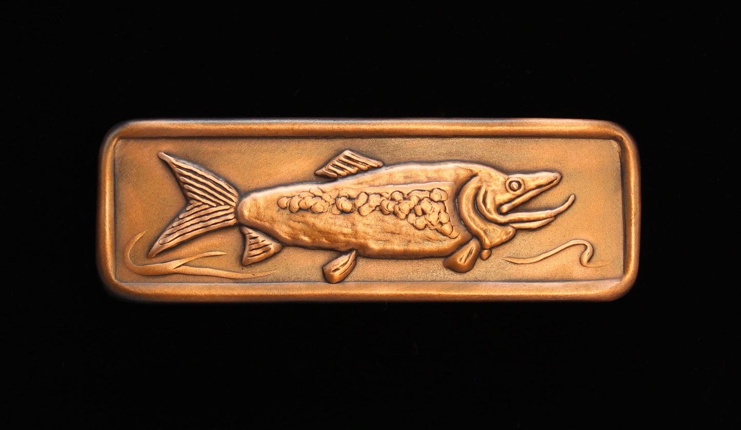 Salmon Drawer Pull, 4.5" x 1.5"