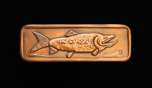 Salmon Drawer Pull, 4.5" x 1.5"