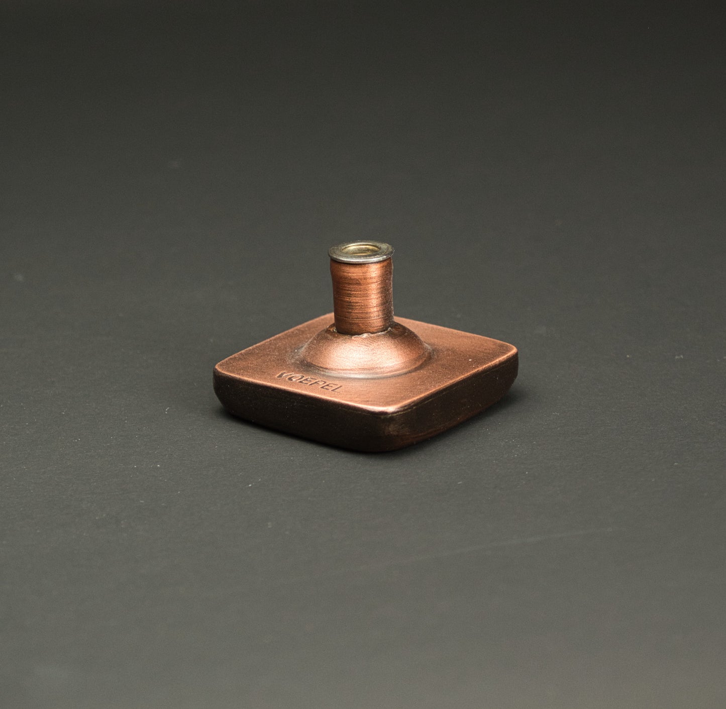 Prairie Knob "B", 1.5" x 1.5", Copper