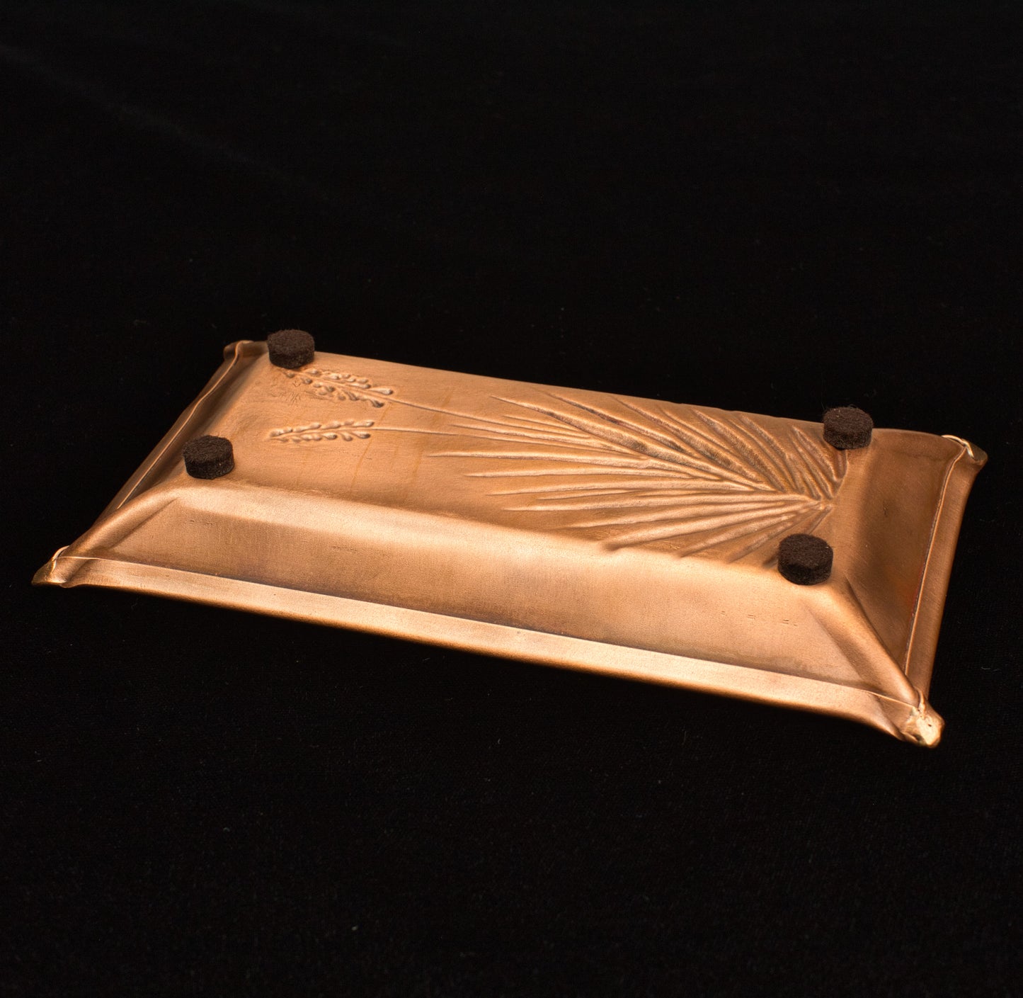 Fox Chasing Butterflies Valet Tray, 4" x 7" x 3/4"