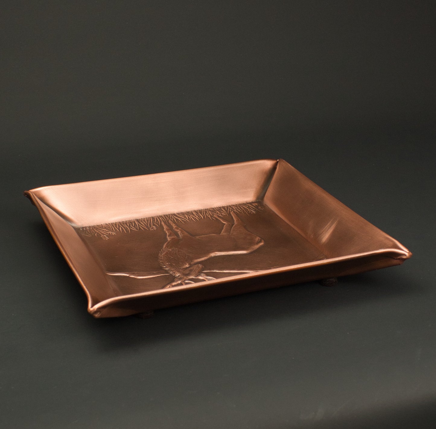 Elk Valet Tray, 7" x 7", ELR77