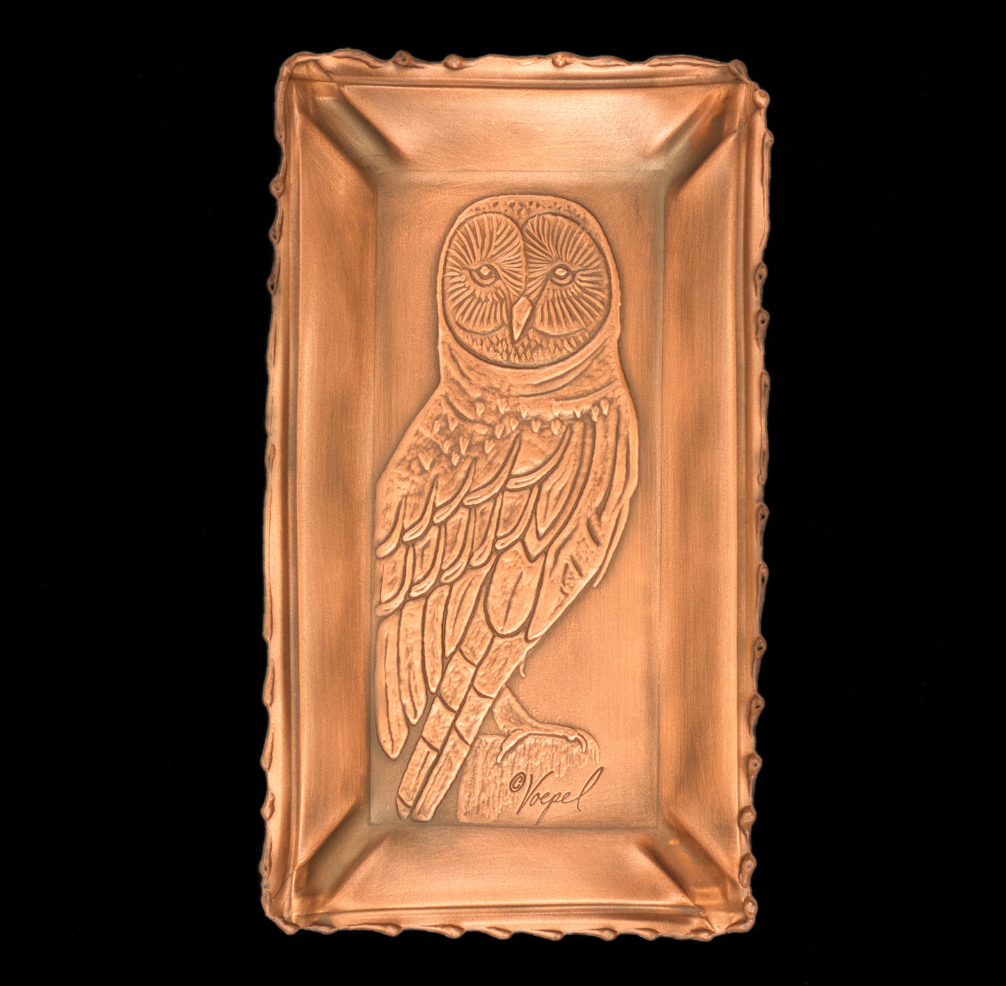 Barn Owl Tray, 4"x 7"