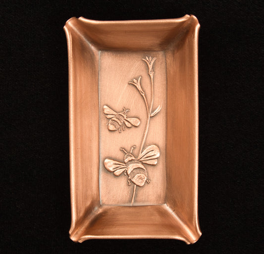 Bees Handmade Mini Ring Tray, 2" x 3.5"