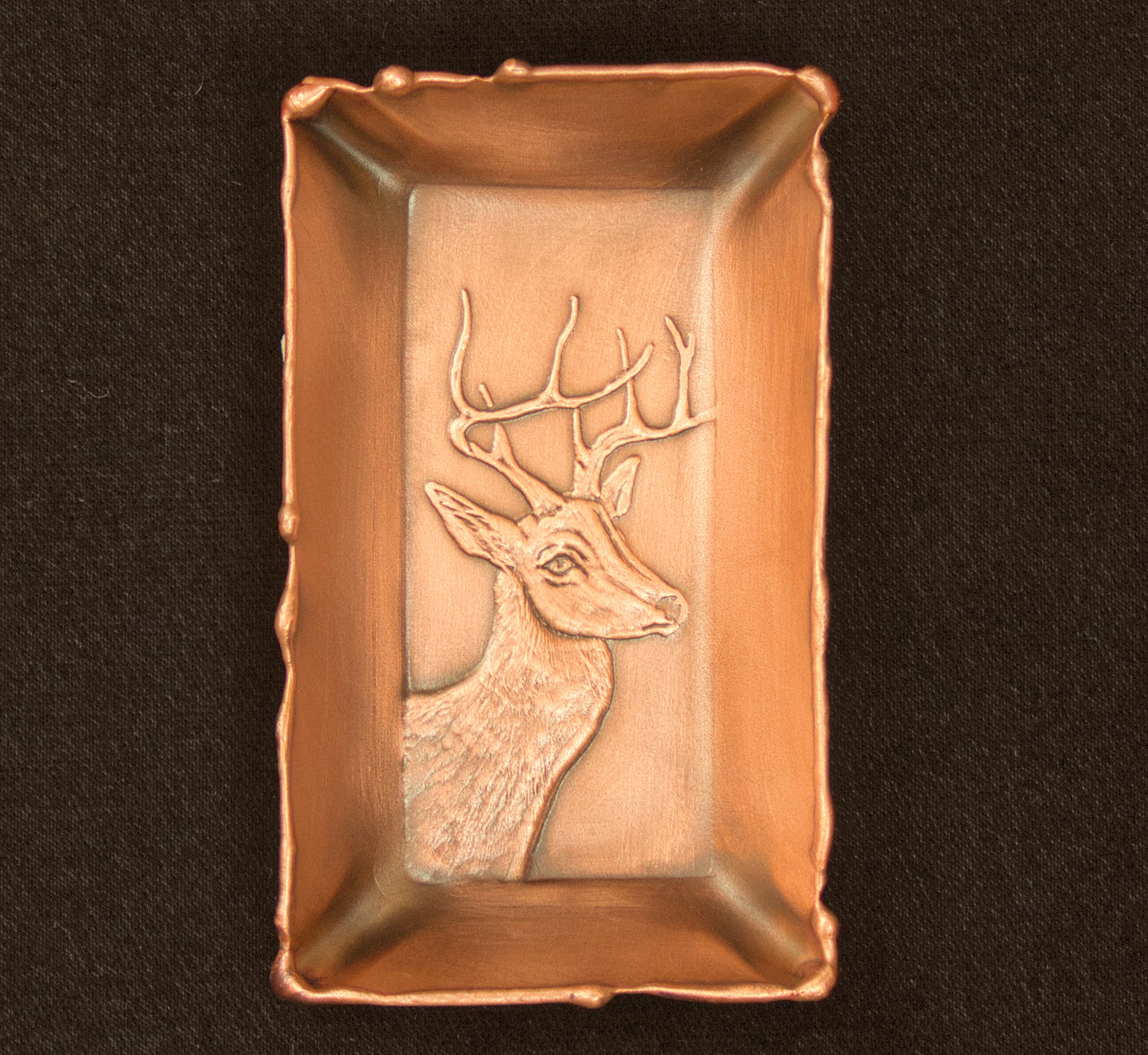 Deer Mini Tray, 2" x 3.5", DEMR23