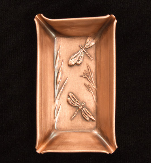 Dragonfly Handmade Mini Ring Tray, 2" x 3.5", DFMR23