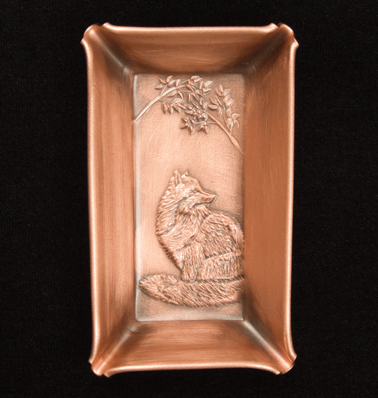 Fox Handmade Mini Ring Tray, 2" x 3.5", FOMR23