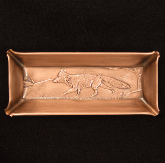 Fox Handmade Mini Jewelry Tray, 2" x 5", FOMR25