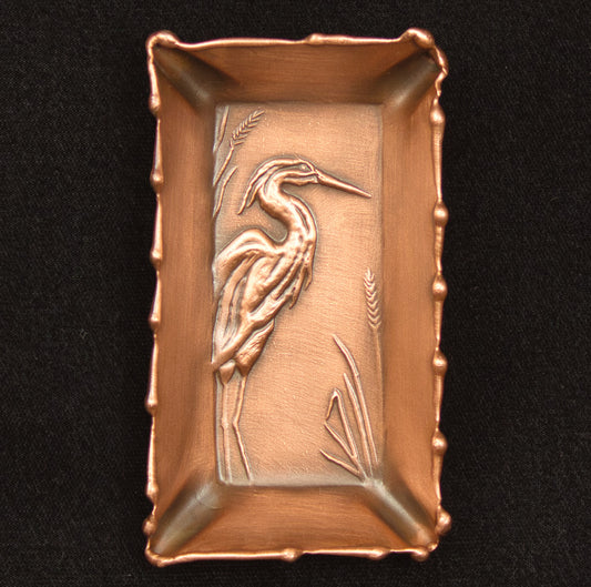 Great Blue Heron Mini Tray, 2" x 3.5", GBHMR23