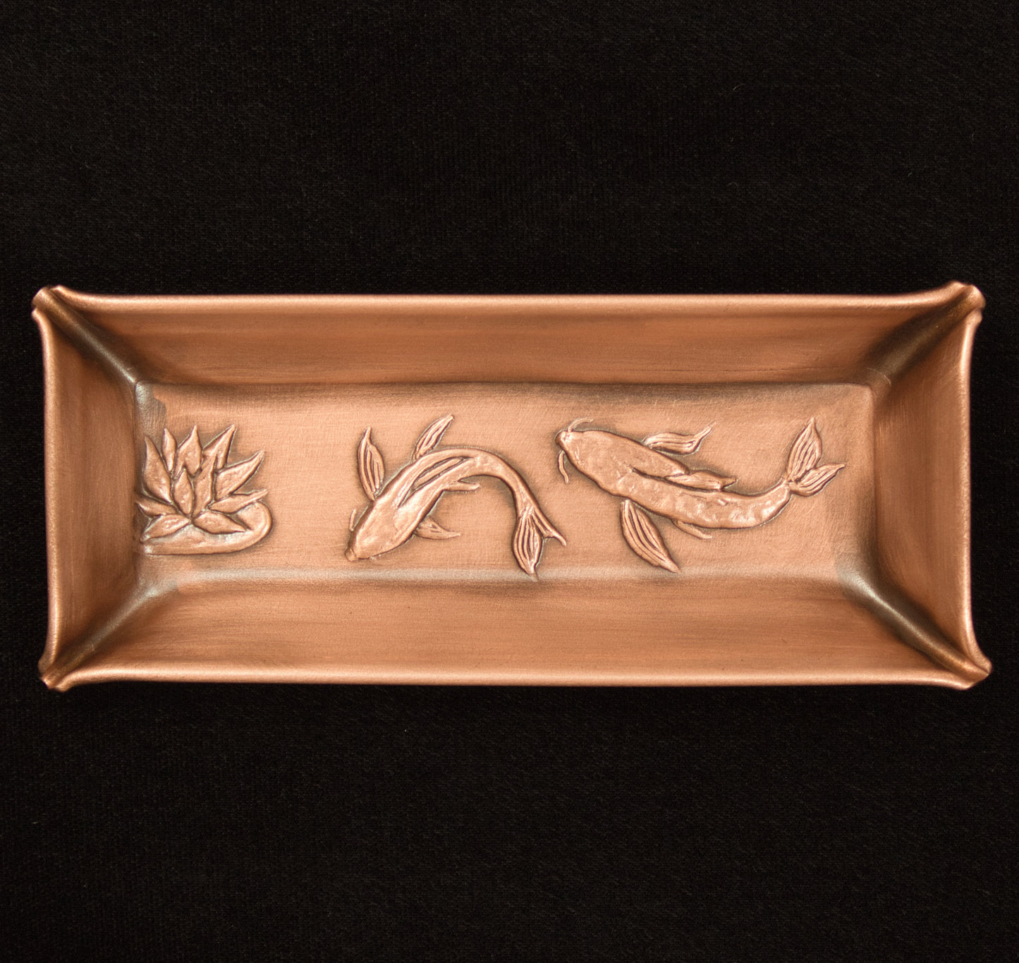 Koi Handmade Mini Jewelry Tray, 2" x 5", KFMR25