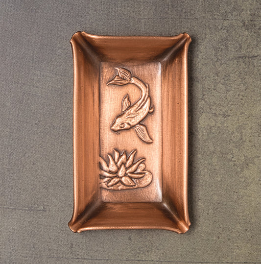 Koi Handmade Mini Ring Tray, 2" x 3.5", KFMR23
