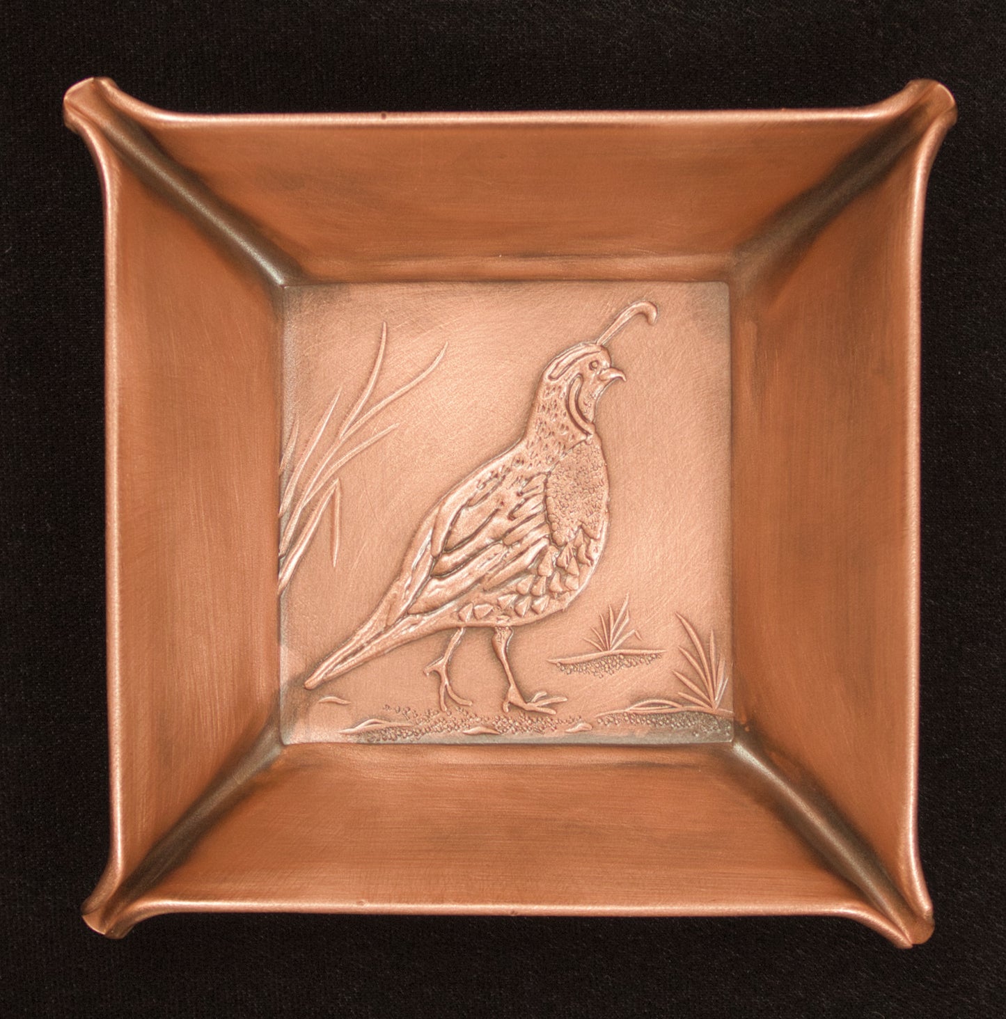 Handmade Quail Tray, 4" x 4", QUR44