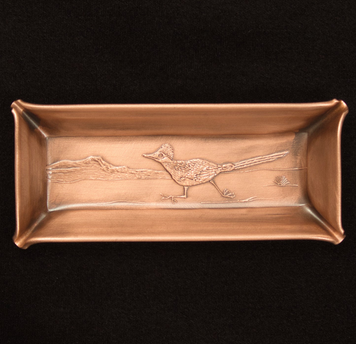 Roadrunner Handmade Mini Jewelry Tray, 2" x 5", RRMR25