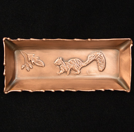 Squirrel Mini Tray, 2" x 5", SQMR25