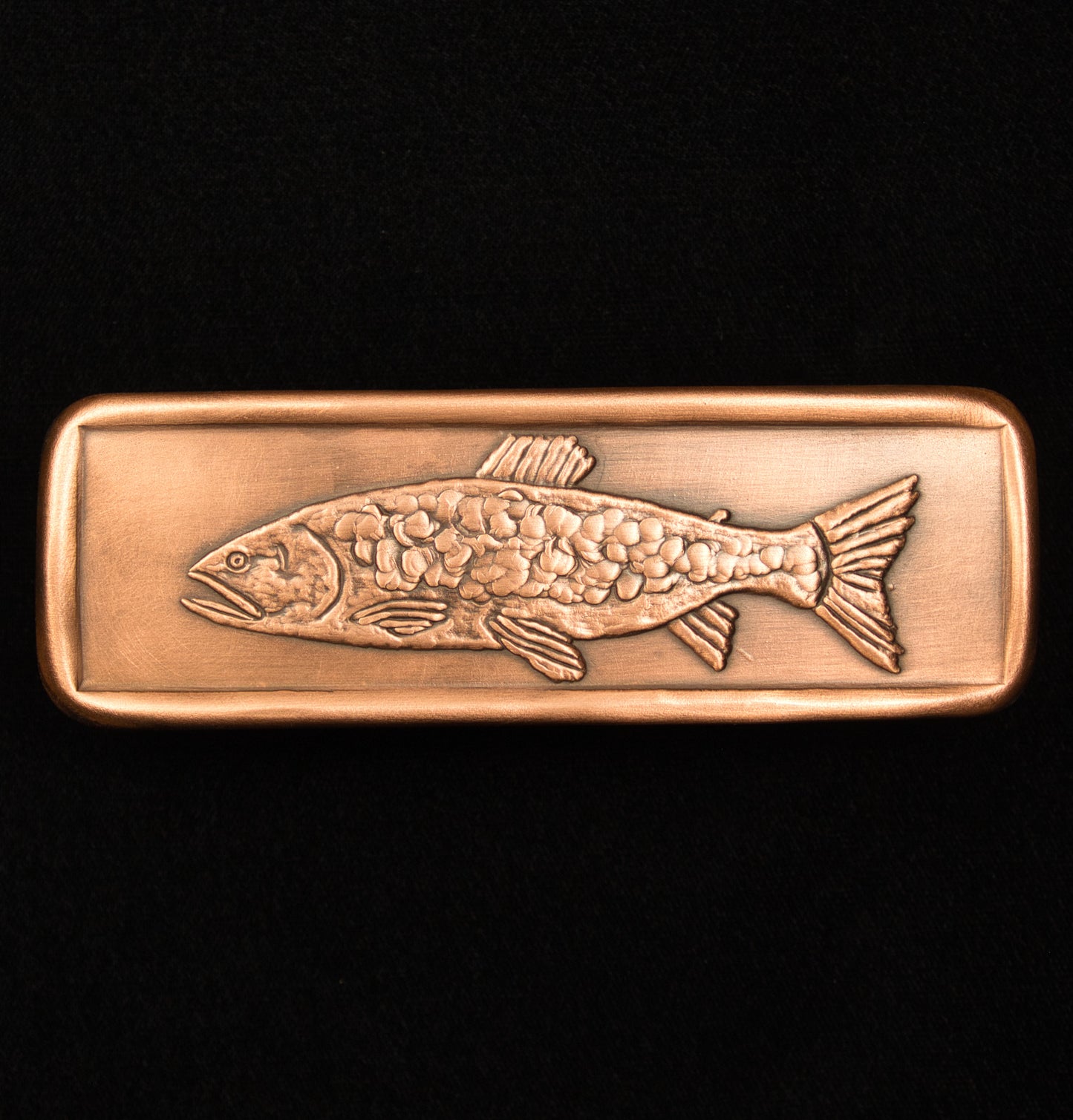 Trout Drawer Pull, Facing Left, 1.5" x 4.5"