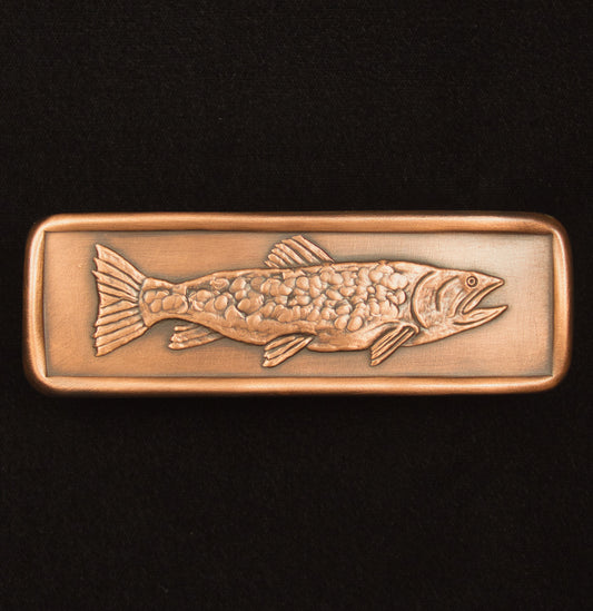 Trout Drawer Pull, Facing Right, 1.5" x 4.5"