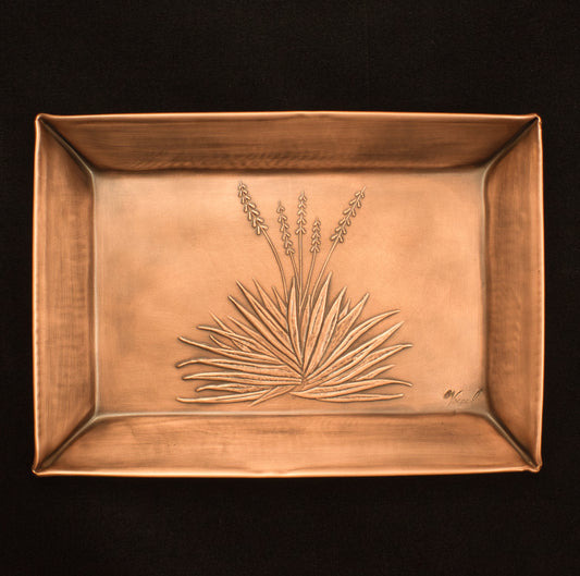 Yucca Plant Valet Tray, 7" x 10" x 1"