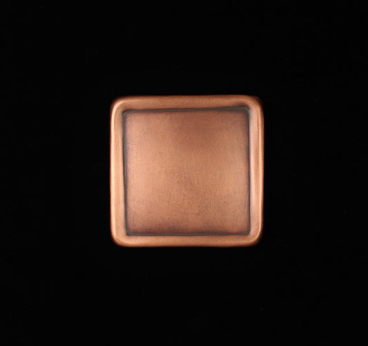Blank Copper Tile, 3" x 3" x 1/4", Sold Individually
