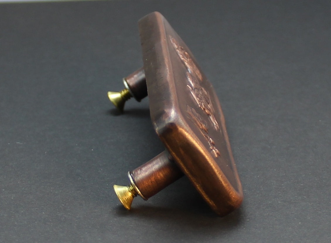 Javelina Drawer Pull, Copper, 4.5" x 1.5"