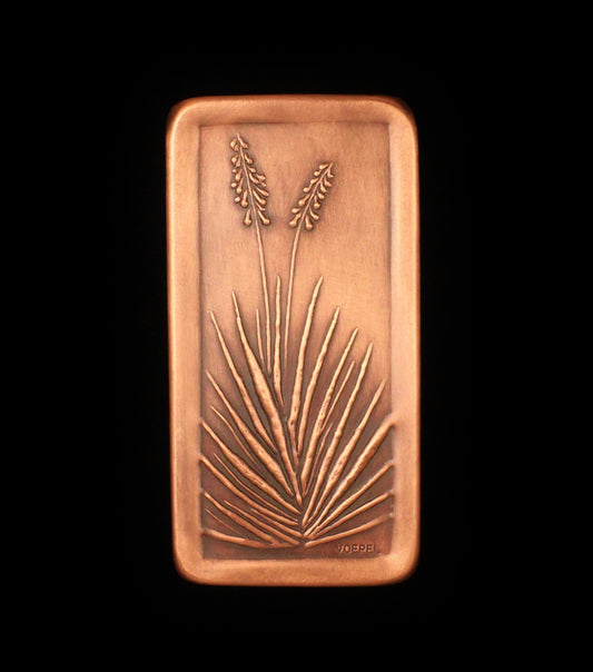 Yucca Copper Tile, 3"x 6" x 1/4", YUT36